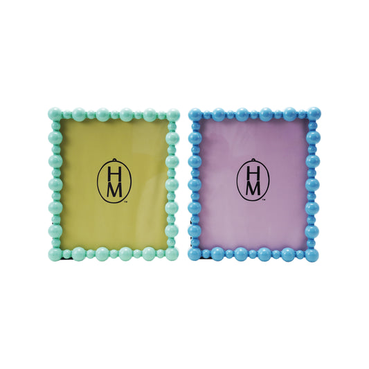 Hazel Mazel Hobnail Photo Frame, 8-3/4" square