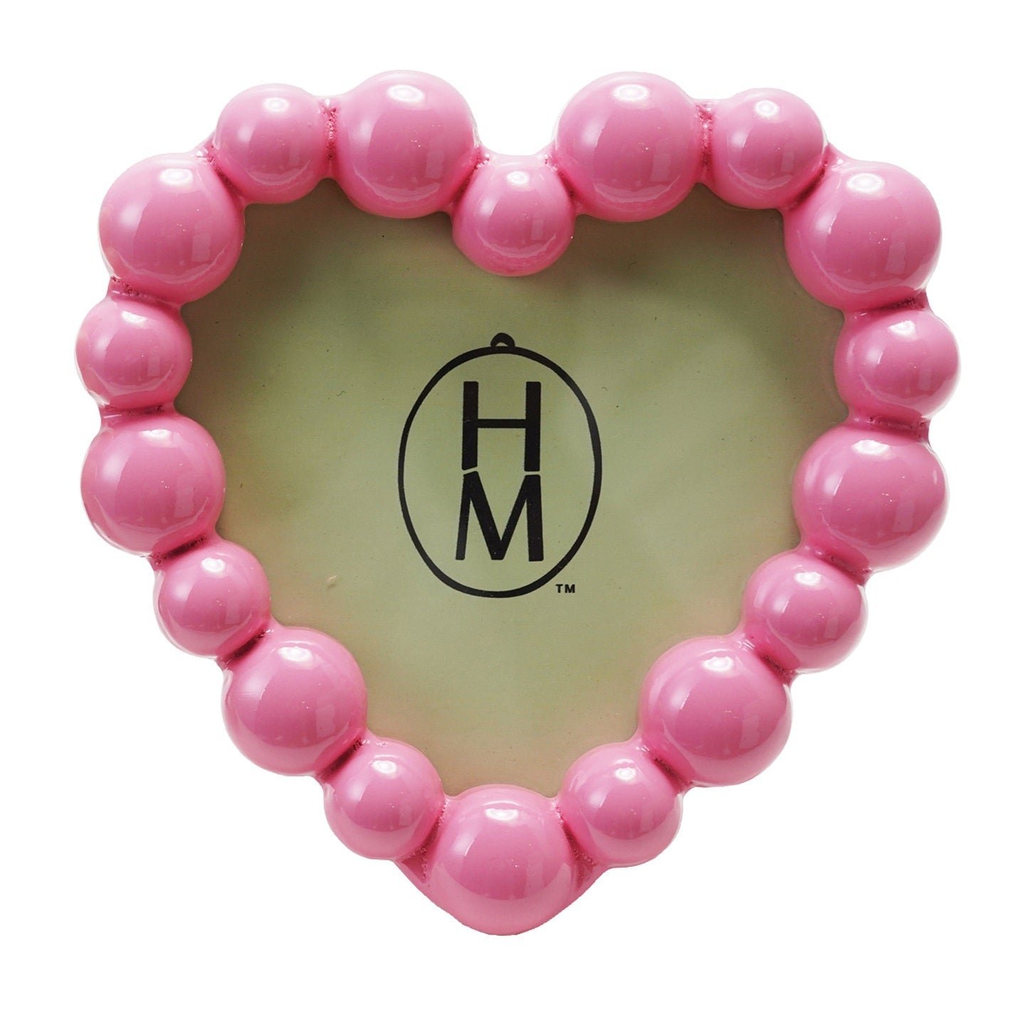 Hazel Mazel Heartshaped Hobnail Frame